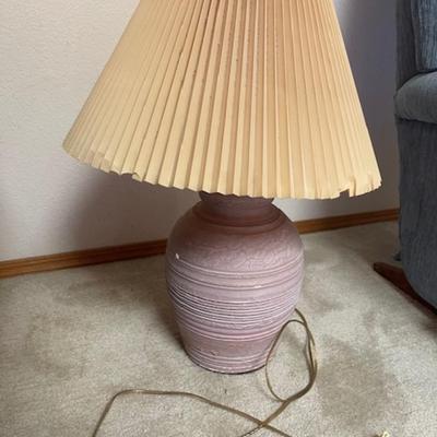 Vintage Pink Lamp