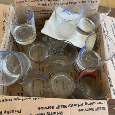 Glass cup lot