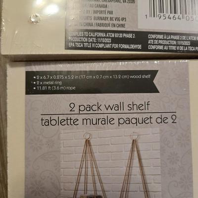 New in the Package Hanging Wall Shelves