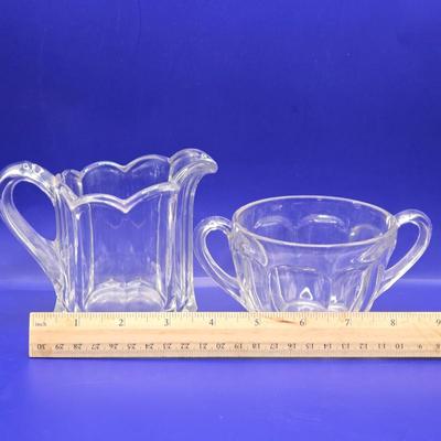 LOT 2L: Crystal Candy Dishes, Bowls, Creamer/Sugar, and Other Pieces