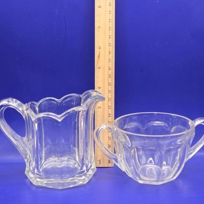 LOT 2L: Crystal Candy Dishes, Bowls, Creamer/Sugar, and Other Pieces