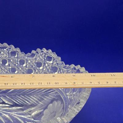 LOT 2L: Crystal Candy Dishes, Bowls, Creamer/Sugar, and Other Pieces