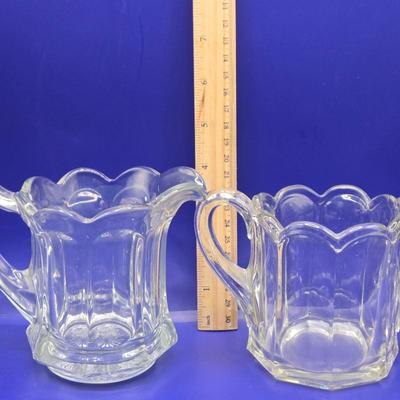 LOT 2L: Crystal Candy Dishes, Bowls, Creamer/Sugar, and Other Pieces