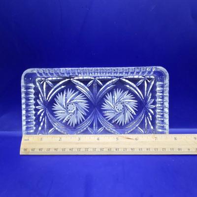LOT 7L: Various Pieces of Crystal and Glass Including Trifle Bowl, Dessert Bowls, & Candy Dishes