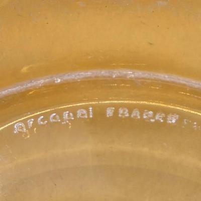 LOT 10L: Variety of Amber Glassware Including Wine/Liquor Decanter