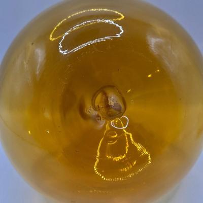 LOT 10L: Variety of Amber Glassware Including Wine/Liquor Decanter