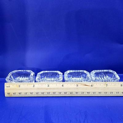LOT 13L: Belmont Glass Condiment Set, Vintage Aluminum Shaker & Toothpick Holder Set and Salt/Pepper Shakers, Silver Plated Glass...
