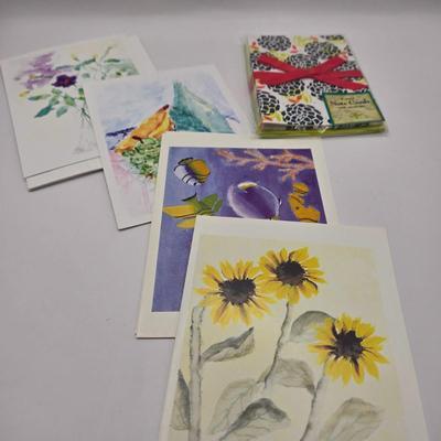 LOT 35L: Ladies Hand Fans. Dress Gloves, and Stationary