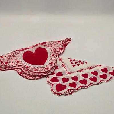 LOT 37L: Feather Fan and Ladies Handkerchiefs