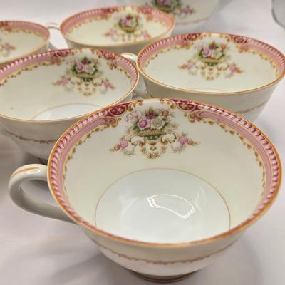 LOT 38L: Incomplete Sango China Tea Set and More