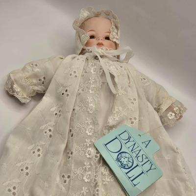 LOT 39L: Dynasty Porcelain Baby Doll and Vintage Baby Doll