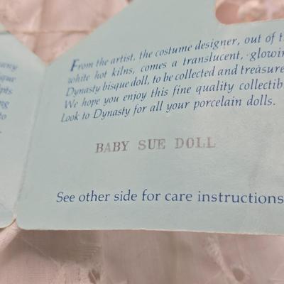 LOT 39L: Dynasty Porcelain Baby Doll and Vintage Baby Doll