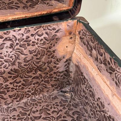 LOT 42B: Two Vintage Wooden Chests