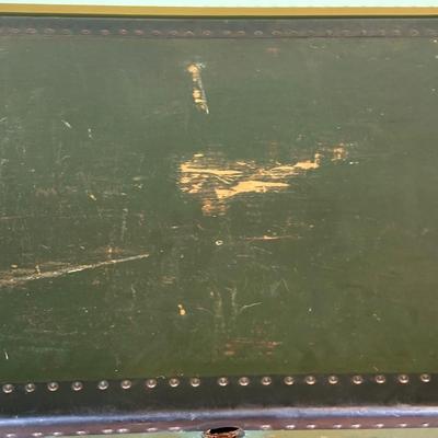 LOT 42B: Two Vintage Wooden Chests