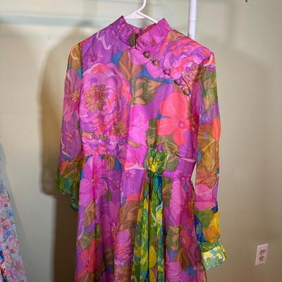 LOT 45B: Collection Of Beautiful Vintage Floral Dresses
