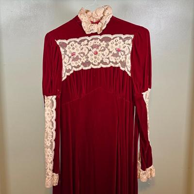 LOT 47B: Collection Of Vintage Lace Dresses