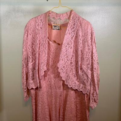 LOT 47B: Collection Of Vintage Lace Dresses