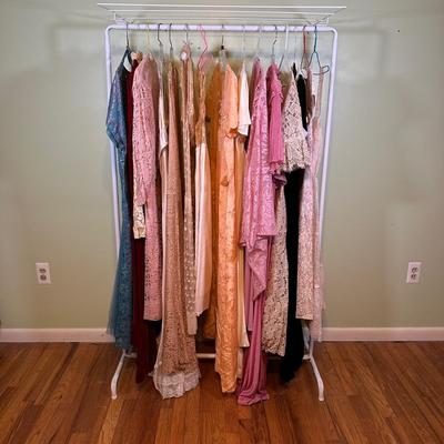 LOT 47B: Collection Of Vintage Lace Dresses