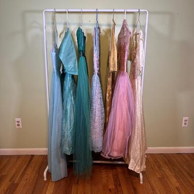 LOT 49B: Vintage Formal Dress Collection