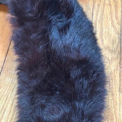 LOT 55B: Mink Hand Muff, Stoles, Hat & More