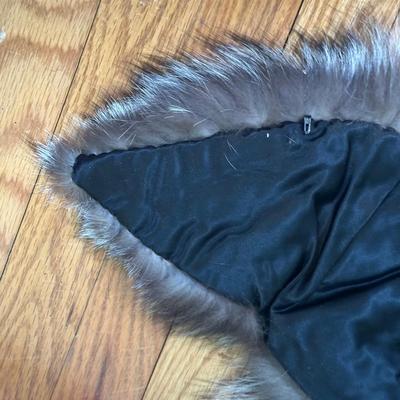 LOT 55B: Mink Hand Muff, Stoles, Hat & More