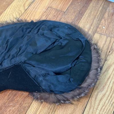 LOT 55B: Mink Hand Muff, Stoles, Hat & More