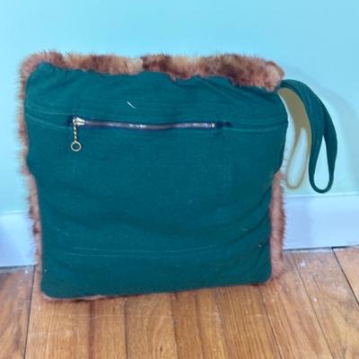 LOT 55B: Mink Hand Muff, Stoles, Hat & More
