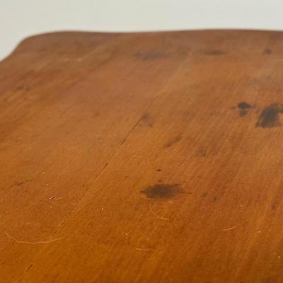 LOT 59A: Two Matching Vintage Victorian Spool Leg Side Tables