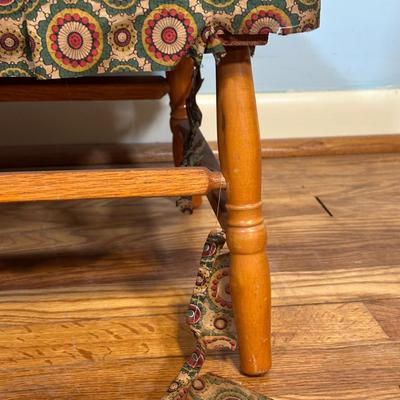 LOT 60A: Vintage Children’s Wooden Bench