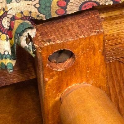 LOT 60A: Vintage Children’s Wooden Bench