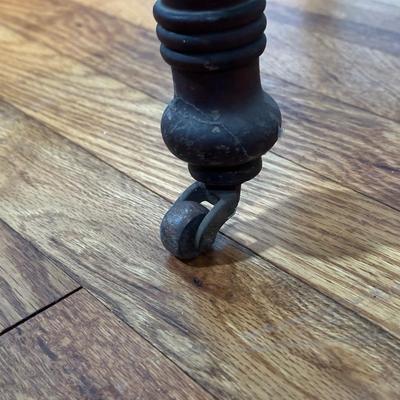 LOT 62A: Antique Victorian Carved Wooden Chair w/ Parts