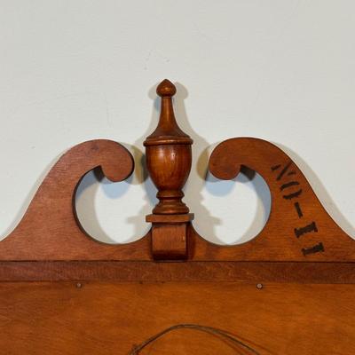 LOT 63A: Vintage Mahogany Framed Mirror