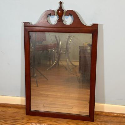 LOT 63A: Vintage Mahogany Framed Mirror