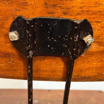 LOT 64A: Vintage New Britain Machine Co Adjustable Stool