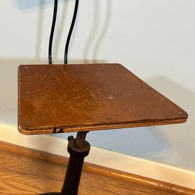 LOT 64A: Vintage New Britain Machine Co Adjustable Stool