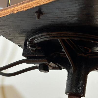 LOT 64A: Vintage New Britain Machine Co Adjustable Stool