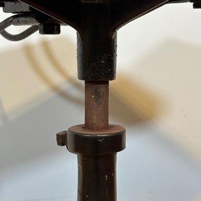 LOT 64A: Vintage New Britain Machine Co Adjustable Stool