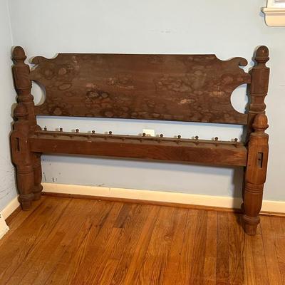 LOT 66A: Antique Rope Bed Frame