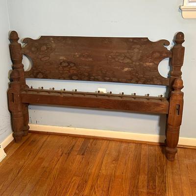 LOT 66A: Antique Rope Bed Frame