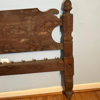LOT 66A: Antique Rope Bed Frame