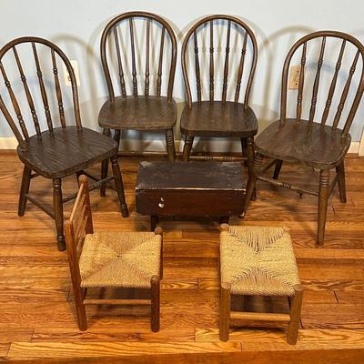 LOT 67A: Vintage Children’s Furniture