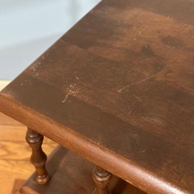 LOT 68A: Vintage Coffee Table w/ Two Matching End Tables