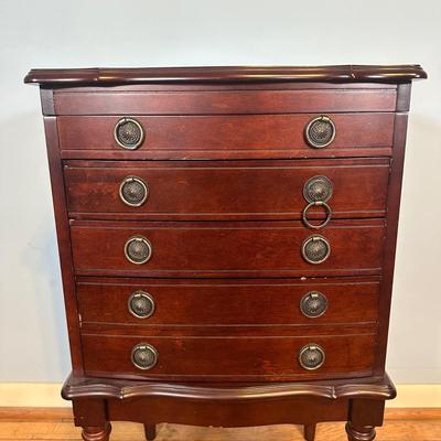 LOT 69A: Vintage Jewelry Armoire