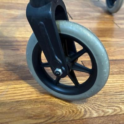 LOT 70A: Lumex 4 Wheel Walker, Crutches & More