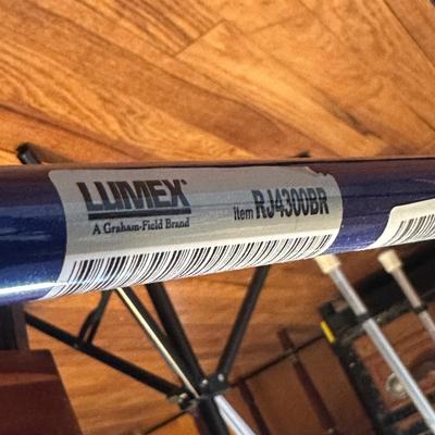 LOT 70A: Lumex 4 Wheel Walker, Crutches & More