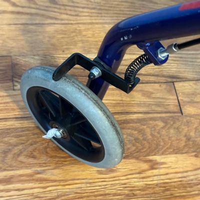 LOT 70A: Lumex 4 Wheel Walker, Crutches & More