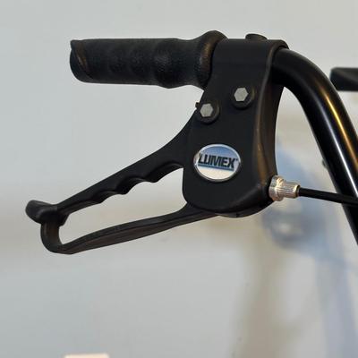 LOT 70A: Lumex 4 Wheel Walker, Crutches & More