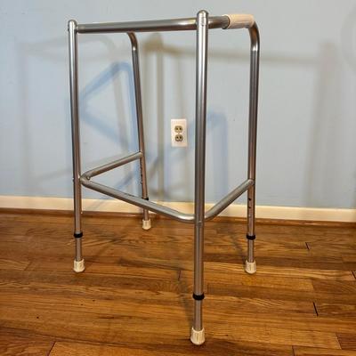 LOT 70A: Lumex 4 Wheel Walker, Crutches & More