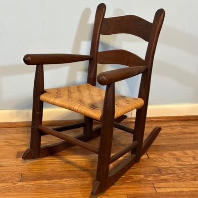 LOT 72A: Vintage Children’s Rocking Chairs