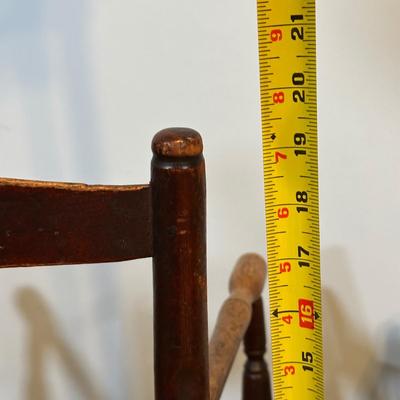 LOT 72A: Vintage Children’s Rocking Chairs